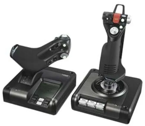 Logitech G Saitek X52 Professional H.O.T.A.S. - Joystick e acelerador - PC