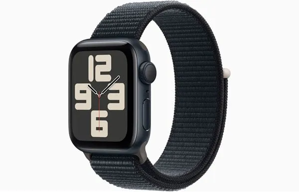 Apple Watch SE GPS 40mm - Caixa de Alumínio Meia-noite com Pulseira Esportiva Meia-noite
